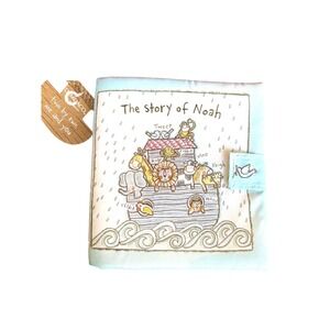DEMDACO -Story of Noah Soft Cloth Baby Book Lori Siebert Christian Faith Nursery